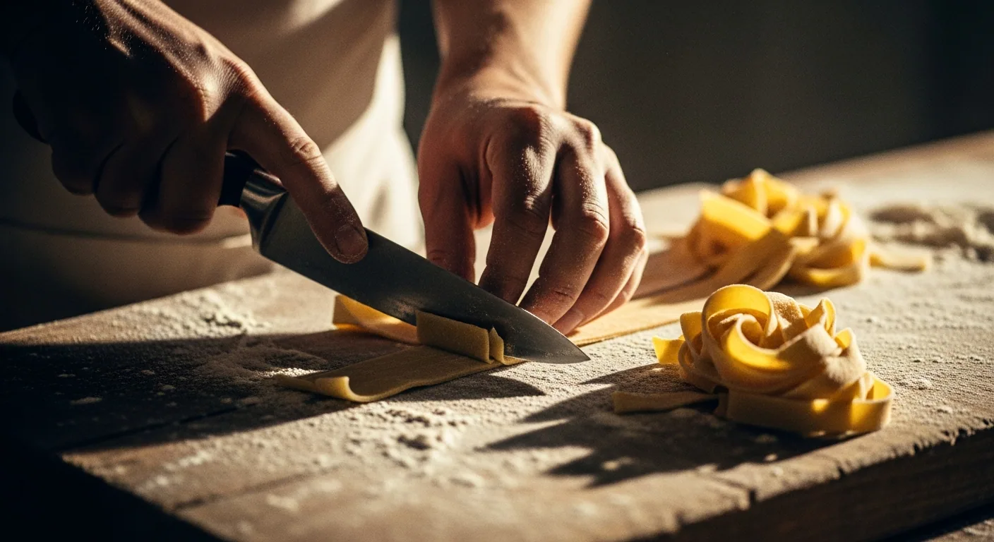 Hand-rolled Calabrian pasta at Civico 1845, Little Italy San Diego